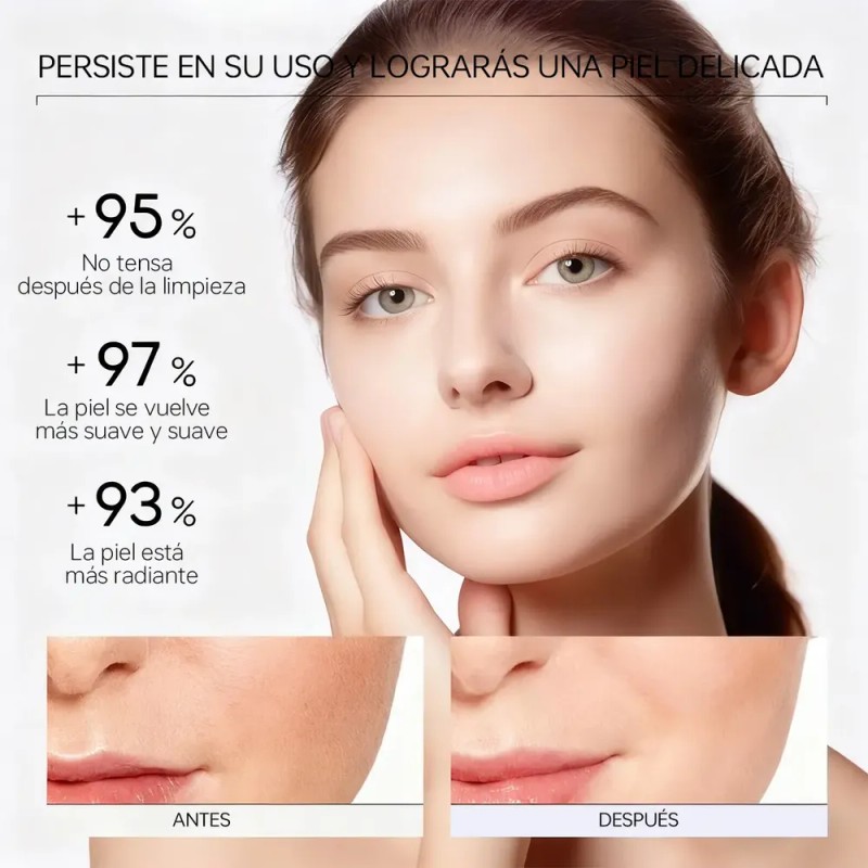 Gel Exfoliante Purificante Limpiador Facial 4 Unid 200g
