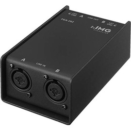 IMG Stageline FGA-202 Professional 2-Channel Line Transmitter Black