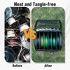 Goture 6 Outlet Holes Fishing Line Storage Bag, Removable Divider