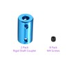 DMiotech 2pcs 8-8mm Bore L25xD14 Rigid Coupling Shaft Coupling Joint
