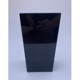 Granite Memorial Vase 5x4x9" Jet Black (All Polished)