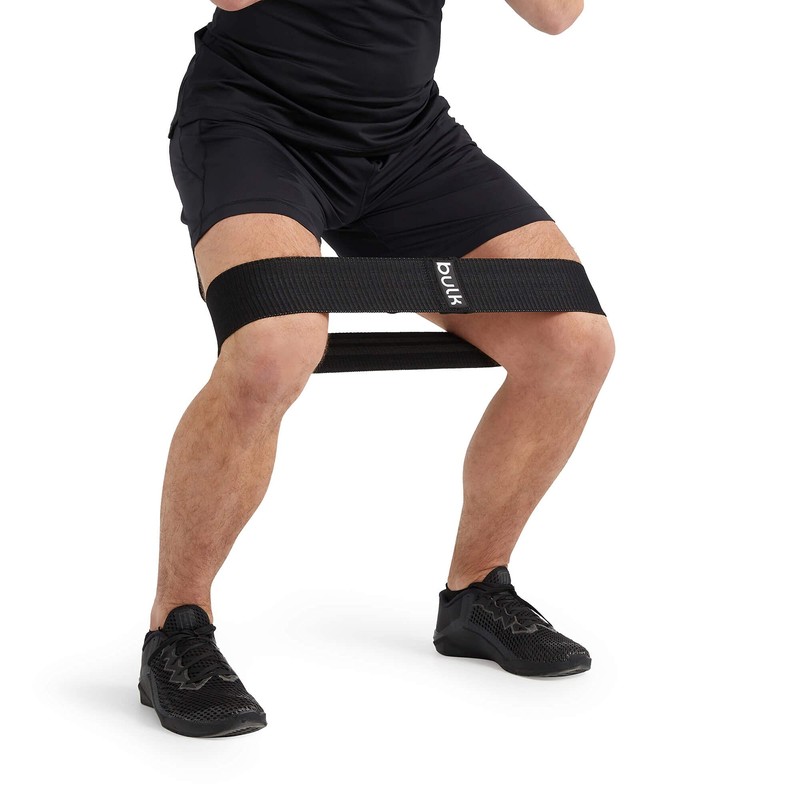 Bulk Short Resistance Bands, Black, Heavy