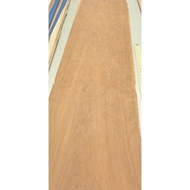 Cherry Wood Veneer 10" x 81" raw no Backing 1/42" Thickness A Grade Quality