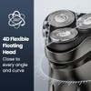 Electric Razor for Men Cordless: Wet/Dry Rotary Shaver Waterproof -