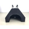DuraBlok Dura-Blok Recycled Rubber Rooftop Support Base, 5.0" H, 9.6"
