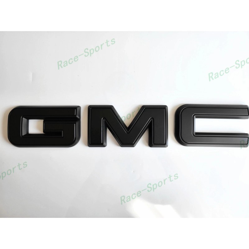Auto GMC OVERLAY Front Matte Black GMC Emblem 2020+ Acadia