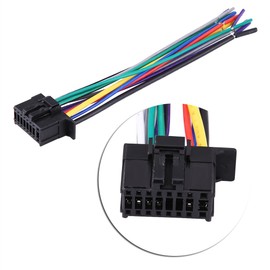 Qiilu Enchufe del Cable del Arnés de cable Estéreo de la Radio del Coche de para Pioneer 2350