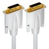 deleyCON 2 m DVI Cable Dual Link 24+1 HDTV Resolutions