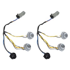 Tail Light Lamp Wiring Harness Socket Holder and Wire Compatible with Ford Pickup F150 F-150 2018 2019 2020, Replace OEM JL3Z-13412-A (Without Bulb)