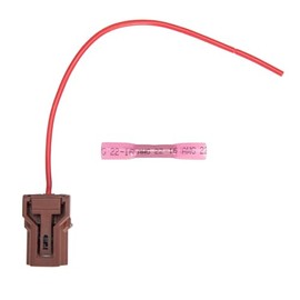 HCPAUELP H7130 Alternator Connector Pigtail Harness, Compatible with Honda Civic 2012-2018 4/6Cyl, Accord 2013-2022, CR-V/Odyssey/Pilot, Replacement 1-Pin Alternator Regulator Plug, OEM Quality