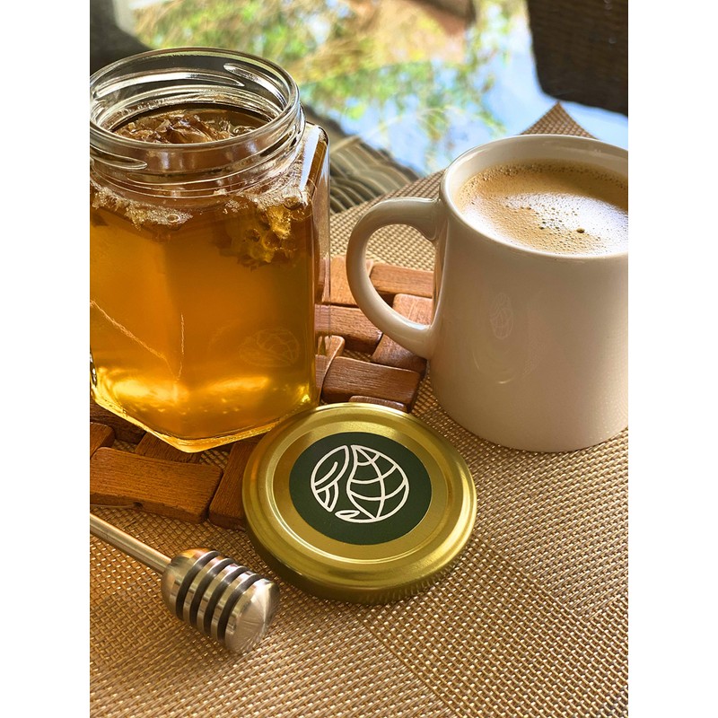 Miel de Abeja Multiflora, Orgánico Artesanal %100 Natural, 250 gr