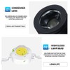 FOROUREYES 10 Lights Dimmable LED Cabinet Lights USB 5V Downlight