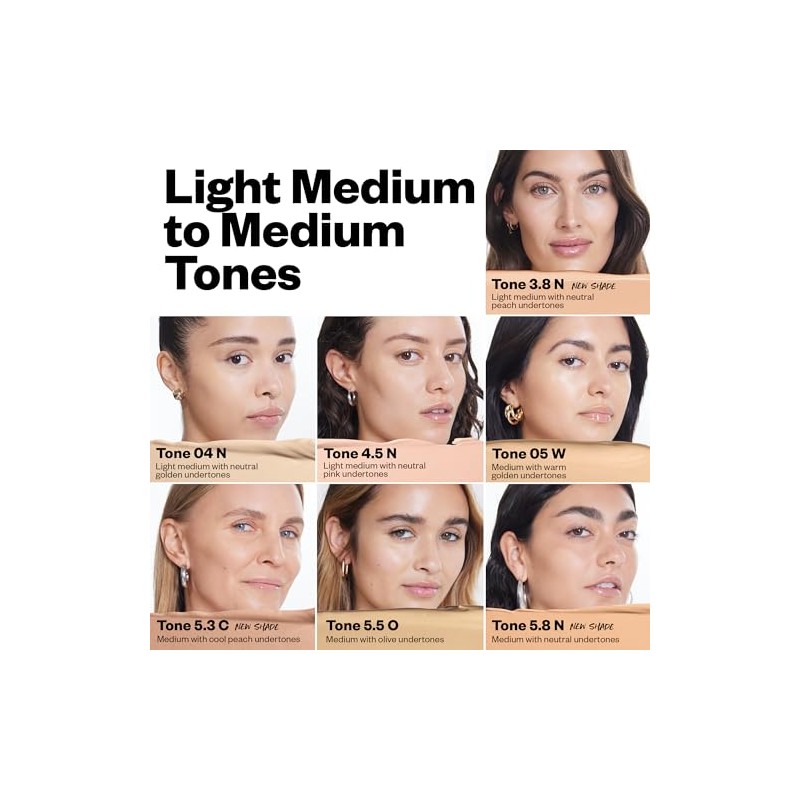 Kosas- Corrector Mini Revealer: maquillaje de cobertura media, oculta ojeras