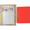 YLAB - 40 Party Invitations & Envelopes - Let's Have