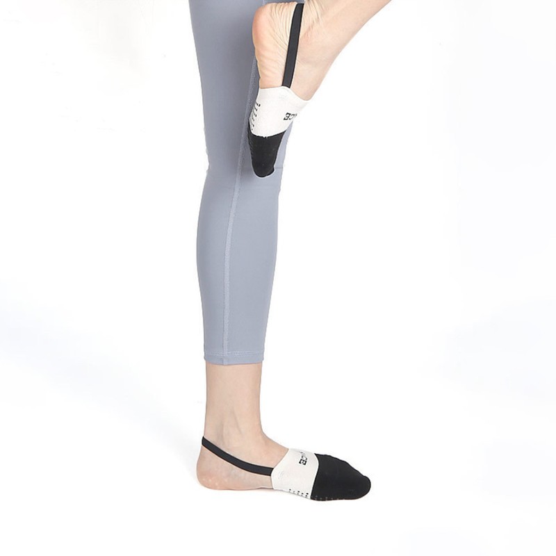 Slingback Yoga Socks Invisible Half Socks with Sling Back Sweat