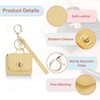 PATIKIL Mini Handbag Keychain, Cute Coin Purse Keychain PU Leather