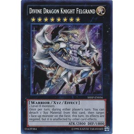 YU-GI-OH! - Divine Dragon Knight Felgrand (SHSP-EN056) - Shadow Specters - Unlimited Edition - Secret Rare