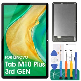 for Lenovo Tab M10 Plus 3rd GEN TB125FU TB128FU Screen Replacement for Lenovo Tab M10 Plus 3rd GEN LCD Display Digitizer Touch Screen Assembly Repair Kits 10.61"(Black