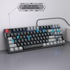 MageGee MageGee 75% Mechanical Gaming Keyboard with Red Switch, LED