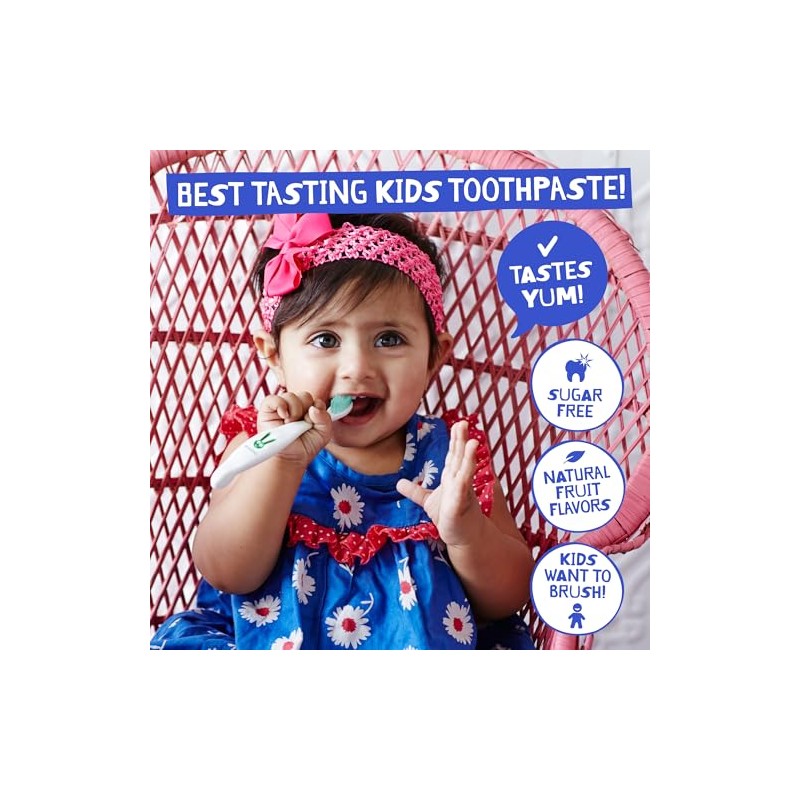 Jack N' Jill Natural Toothpaste Organic 50g - Raspberry