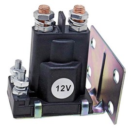 JEENDA Starter Solenoid AM104036 Compatible with John Deere 108 111 116 116H 130 STX30 STX38 STX46 R72 R92 GX75 RX75 SX75 SRX75 4700 6100 6500 6600