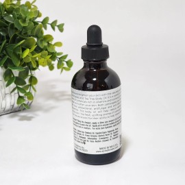 Beauty Untouched Lemongrass & Tea Tree Body Oil Hydrating Reduces Stress 4 fl oz Beauty Untouched