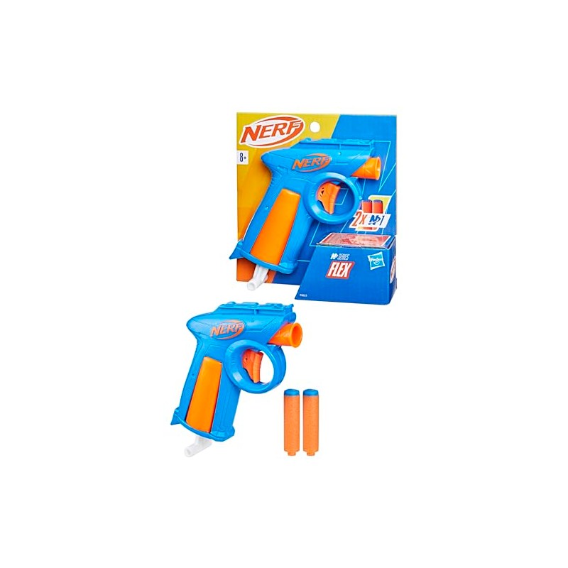 Hasbro Nerf N Series Blaster Flex, Blaster di Plastica con