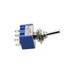 DIGISHUO MTS-202 Mini Toggle Switch 6A 125V AC 6-Pin 2-Position