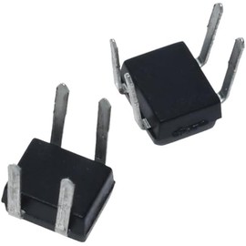 Samcos Bridge Rectifier 50pcs MB10M 1000V 0.5A DIP-4 Pin Rectifier Diodes Small Bridge Fast Switching Electronics Parts Set Anti-Backflow