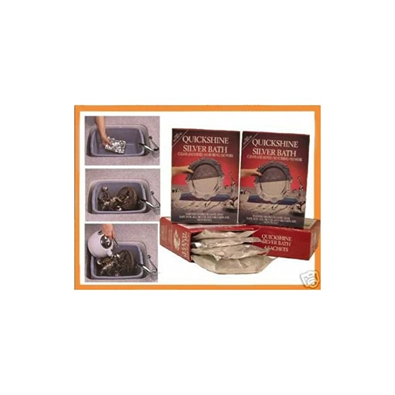 Quickshine Silver Clean And Shine Bath