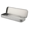 Lotsdonxia Metal Hinged Tin Box Multi Use Organiser for Pens,