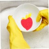 Healeved 4pcs Fruit Style Heavy Duty Scrub Sponge Dish Cleaning