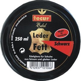 Tecur Lederfett schwarz 250 ml