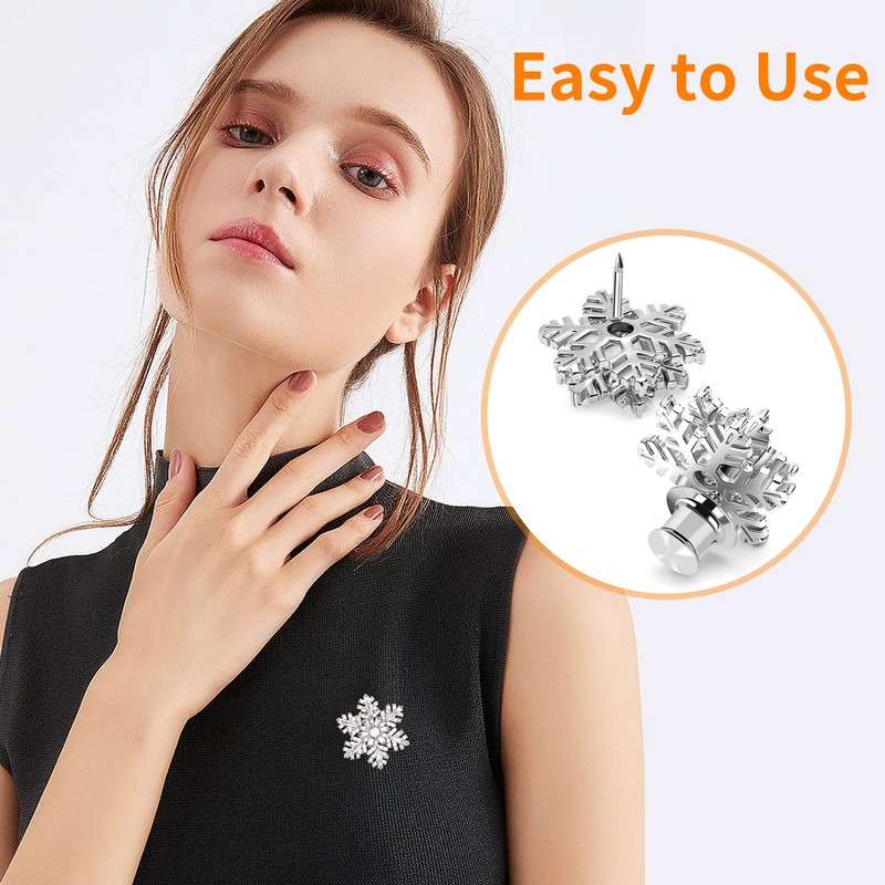 Ceryvop 30 PCS Locking Pin Backs Locking Pin Keepers Clasp,