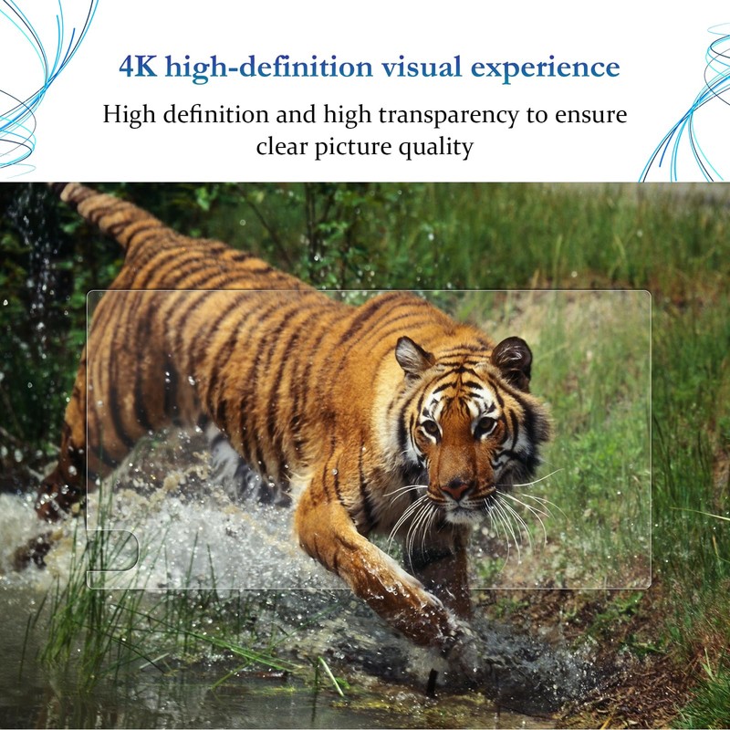 SKTU Toyota Camry 2025 Screen Protector - 8 Inch Navigation