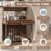 38" Furniture Style Dog Crate, Heavy Duty Dog Cage Table