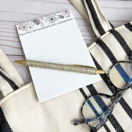 Swaygirls church sermon notepad | To do notepad | Christian notepad | Bible notes | Religious quotes | Custom notepads