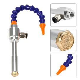 Cold Air Gun Aluminum Alloy Vortex Cold Air Compressor with Flexible Tube Portable Mechanical Process Mini Vortex Cold Air Cooling Gun