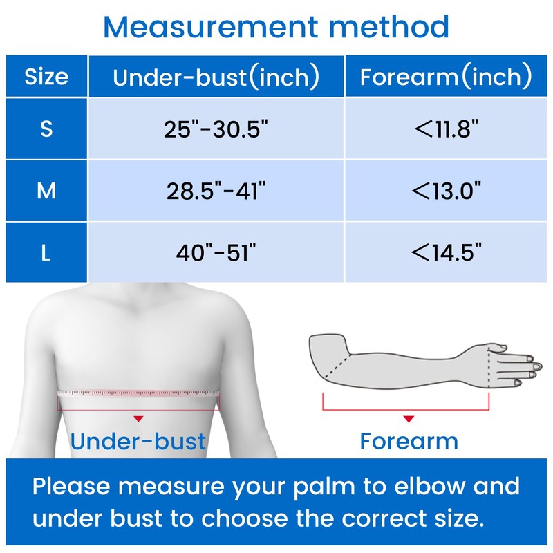Velpeau Arm Sling Shoulder Immobilizer with Waist Strap, Ventilated &
