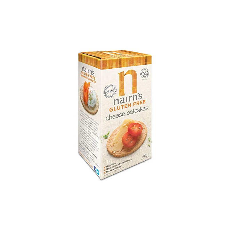 Nairn's | Gluten Free Oatcakes - Cheese | 3 x
