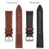 BISONSTRAP Leather Watch Straps, Quick Release Replacement Band for Men