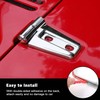 RT-TCZ Hood Hinge Cover Trim Exterior Decoration Kits Accessories for