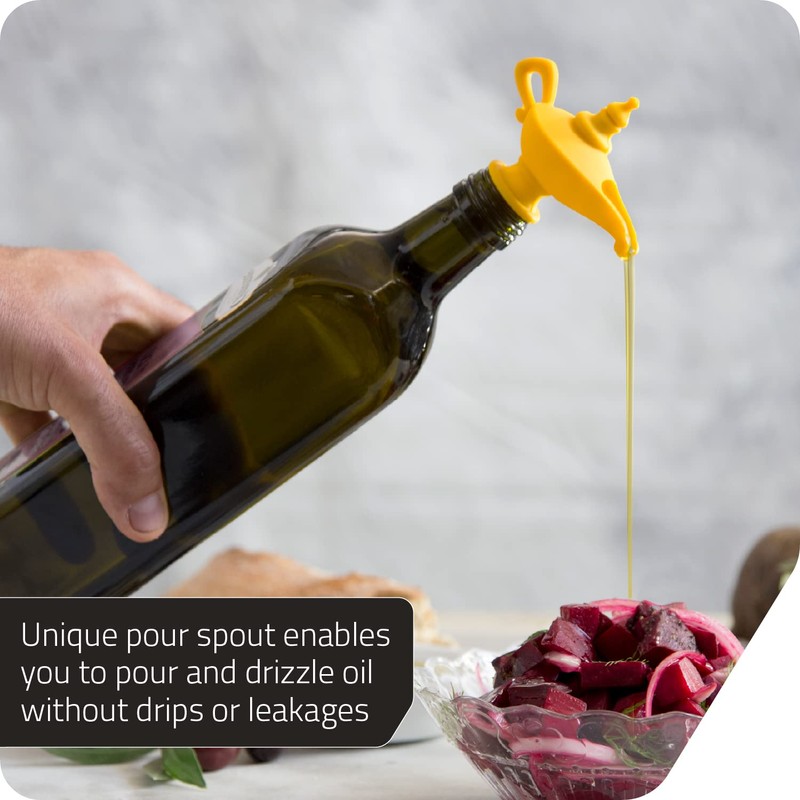 Vertedor de aceite Oiladdin y tope por Monkey Business