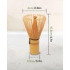 Joiish Handcrafted Bamboo Matcha Whisk, Traditional Japanese Chasen, Matcha Stirrer,