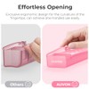 AUVON Weekly Pill Organizer with Effortless Opening Design, Arthritis Friendly