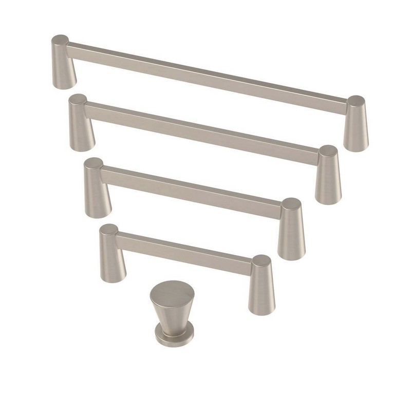 Liberty P45028C-SN 3 3/4" Classic Cone Cabinet Pull Satin Nickel