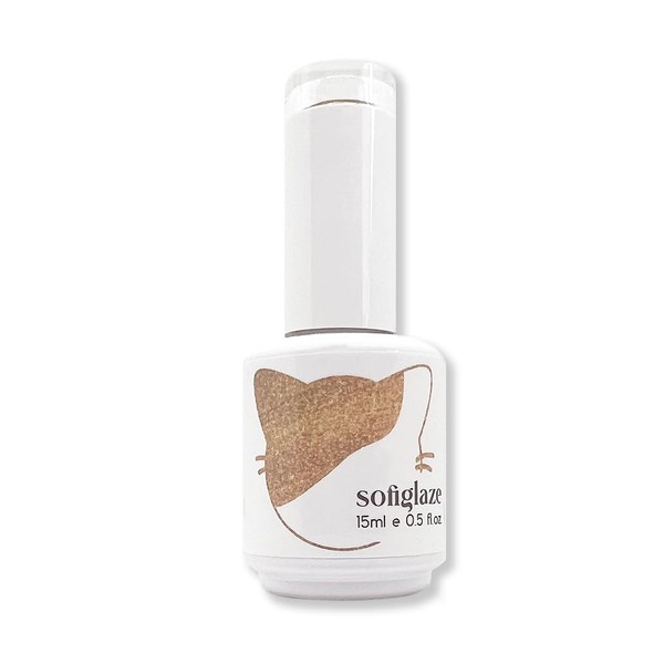 Sofiglaze Soak-Off Gel Polish, Cosmic Prism Cat Eye - Nebula