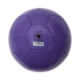 Champion Sports Extreme Series Soccer Ball Regulation Size 5 - Collegiate, Professional, and League Standard Kick Balls - All Weather, Soft Touch, Maximum Air Retention - For Adults, Teenagers, Purple