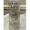 Zenna Home Aluminum Double Roller Shower Hooks 12 Pack Never