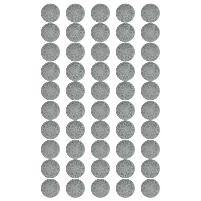 50Pcs Pool Cue Tips Leather Billiard Cue Stick Tip Grade